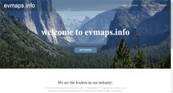 Desktop Screenshot of evmaps.info