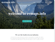 Tablet Screenshot of evmaps.info